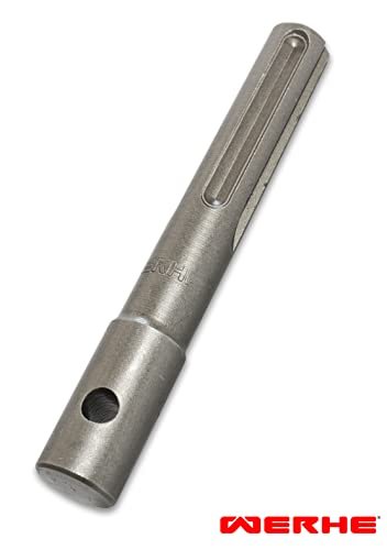 WERHE Erdbohrer mit SDS Max Aufnahme 60mm robuste Bohrspitze Pfahlbohrer Bohrer 60mm - Image 6