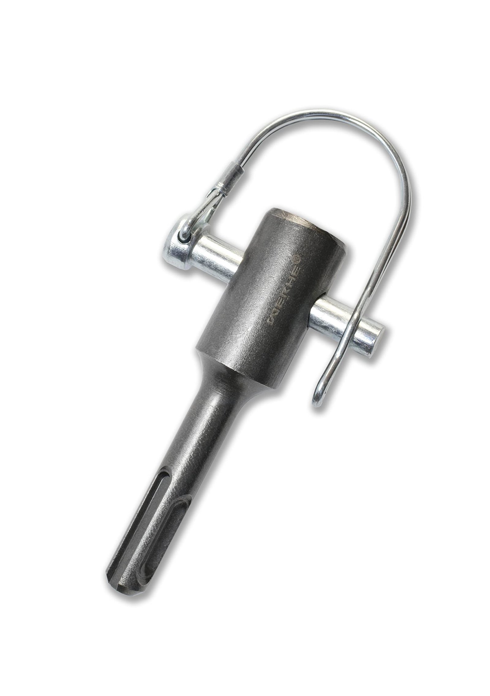 WERHE Profi Adapter für Erdbohrer passend für SDS Plus Bohrmaschine Akkubohrmaschine Akkuschrauber Pfahlbohrer Mit Schnell FlügelBolzen aus hochwertigem Federstahl - Image 2