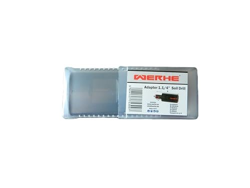 WERHE® Adapter 1 1/4” UNC auf 20 mm Schaft – Robuster Übergangsadapter aus hochwertigem Stahl für Kernbohrer und Erdbohrer, Kompatibel mit Diamant-Kernbohrern - Image 8