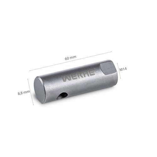 WERHE® Adapter M14 für Erdbohrer, M14 Innengewinde, BODENBOHRMASCHINE, SCHNECKE, für Poliermaschine - Image 3