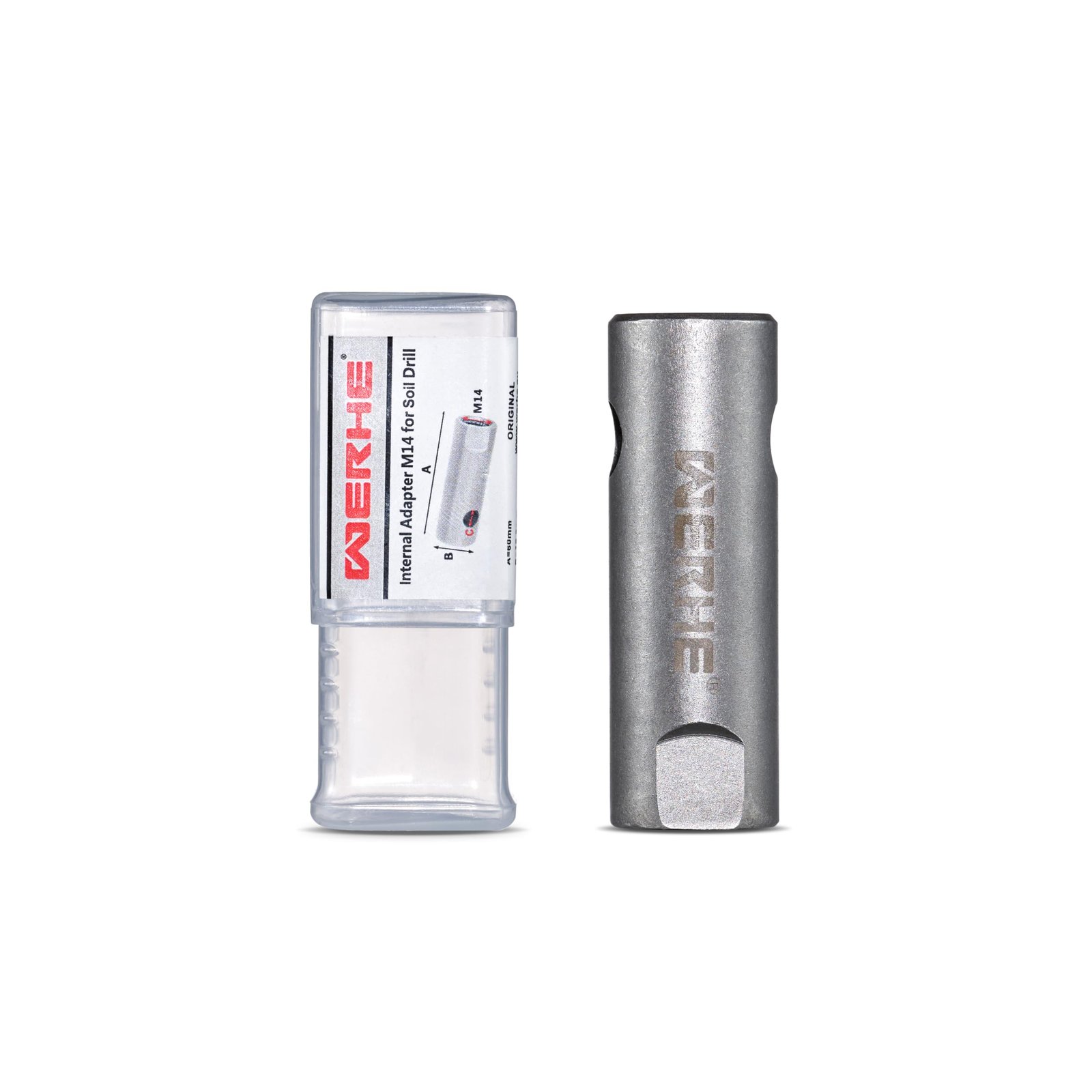 WERHE® Adapter M14 für Erdbohrer, M14 Innengewinde, BODENBOHRMASCHINE, SCHNECKE, für Poliermaschine - Image 8