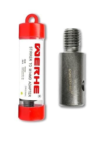 WERHE® Adapter M14 für Erdbohrer – Rührwerksadapter aus Hartstahl - Image 5