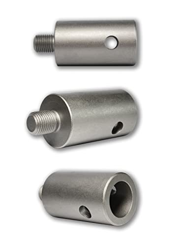 WERHE® Adapter für erdbohrer auf 1/2-20UNF zoll - für den Einsatz auf benzin erdbohrer und elekrische erdbohrer - Verwendung in alle bohrfutter mit 1/2 20UNF Außgewinde - Image 3