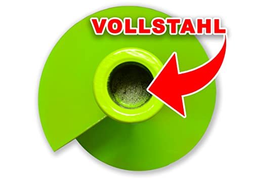 WERHE® Profi Bohrer VollStahl, Erdbohrer für bohrmaschine 120 mm extrem robust - Pfahlbohrer Brunnenbohrer präzise Bohrspitze. - Image 9