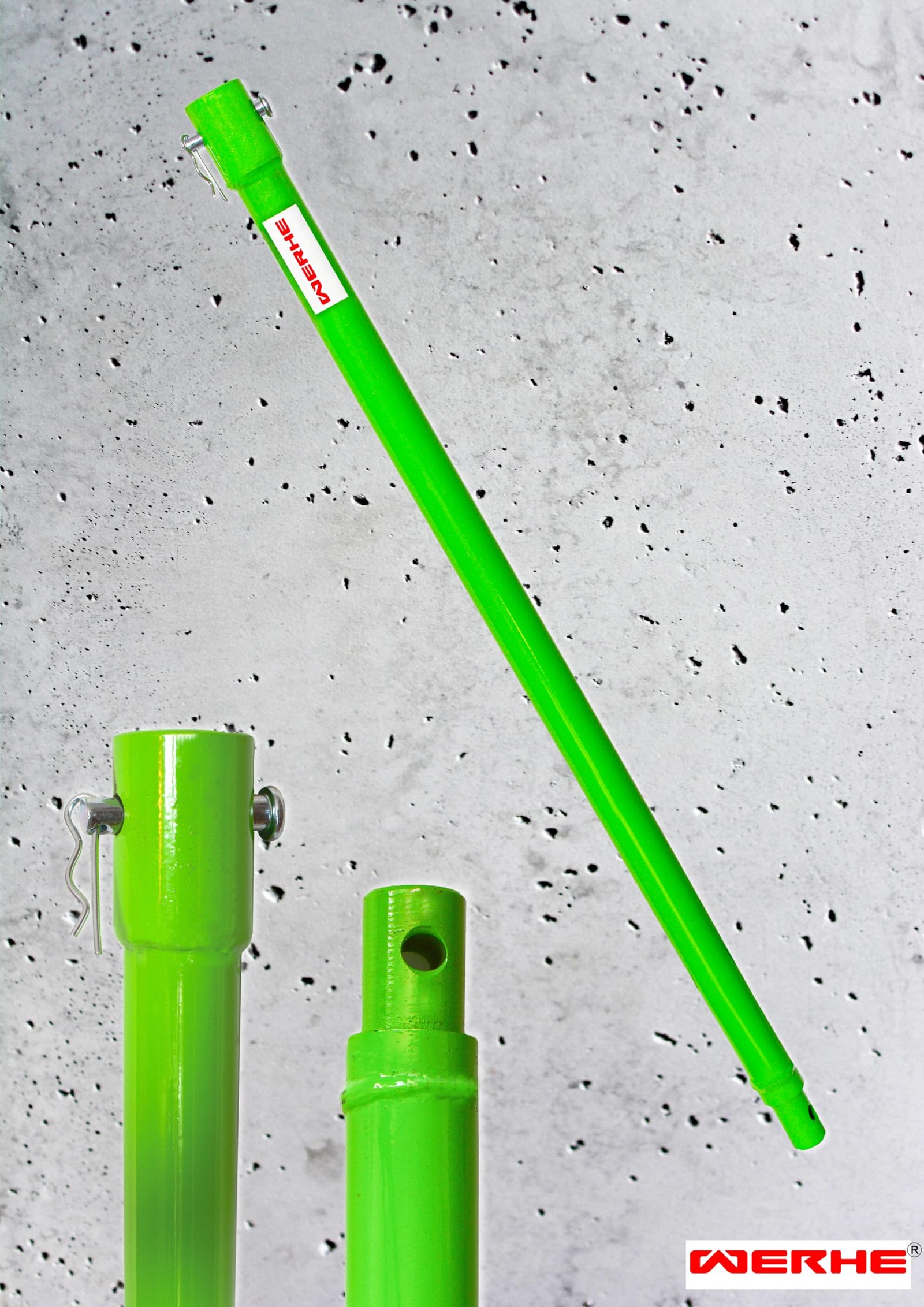 WERKON 60 cm Tiefe Verlängerung Erdbohrer Bohrer sehr Robust, 1 Stück - Image 2